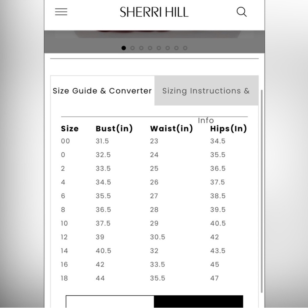 Sherri Hill Red Plunge V-Neck Ball Gown - Picture 13 of 14